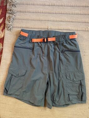 Patagonia shorts outdoor everyday dusty smolder blue hiking adventure men’s S